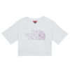 T-shirt ragazza The North Face  Girls S/S Crop Easy Tee  Bianco The North Face 196013690359